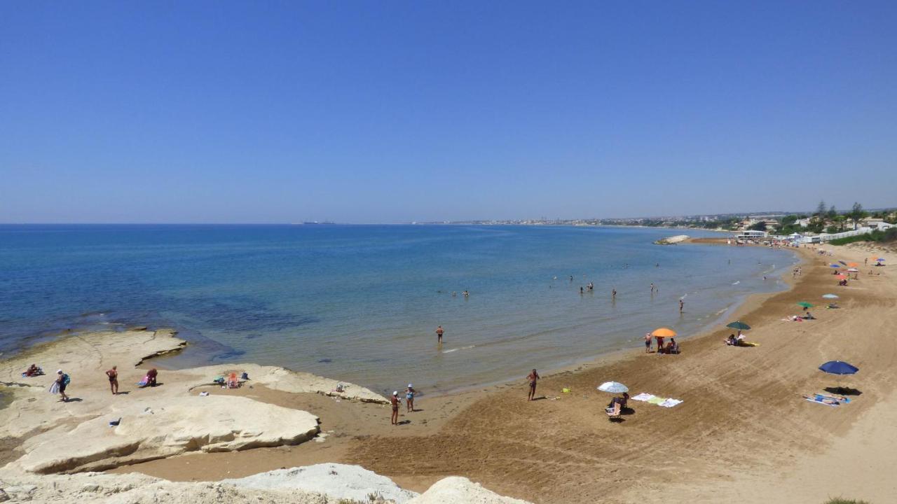 La Villa Rosa Al Mare Pozzallo Exteriér fotografie